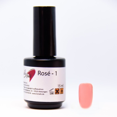 UV-Gel-Lack 3 in 1 Rose 1 (15ml)
