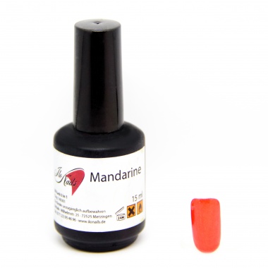 UV-Gel-Lack 3 in 1 Mandarine (15ml)