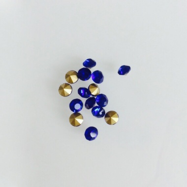 Kristalle blau (15Stk)