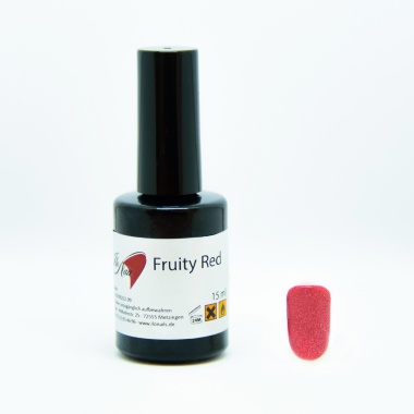 UV-Gel-Lack Fruity Red  (15ml)