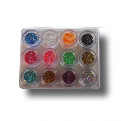 PAILLETTEN SET RUND (12Stk)