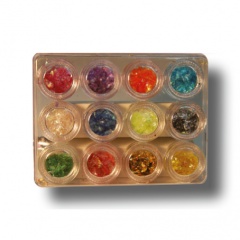 GLITTER FLAKE  (12Stk)