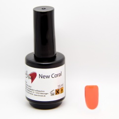 UV-Gel-Lack 2 in 1 New Coral  (15ml)