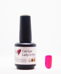 UV-GEL LACK Cat-Eye Lady in Red (15ml)